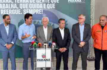 Estado prepara plano de retomada econômica para Rio Bonito do Iguaçu após tornado